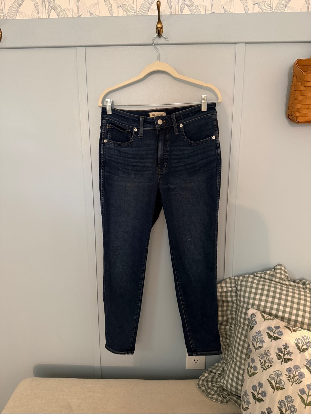 Madewell Dark Wash Skinny Jeans